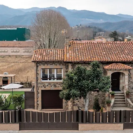 Villa Ca La Joia Casa Con Piscina Privada En La Vall D'en Bas Les Preses